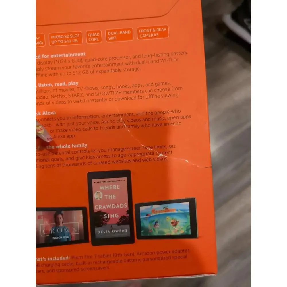 Amazon Fire 7 Tablet, 7